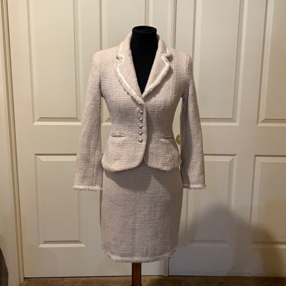 Ellie Tahari Tweed Suit 